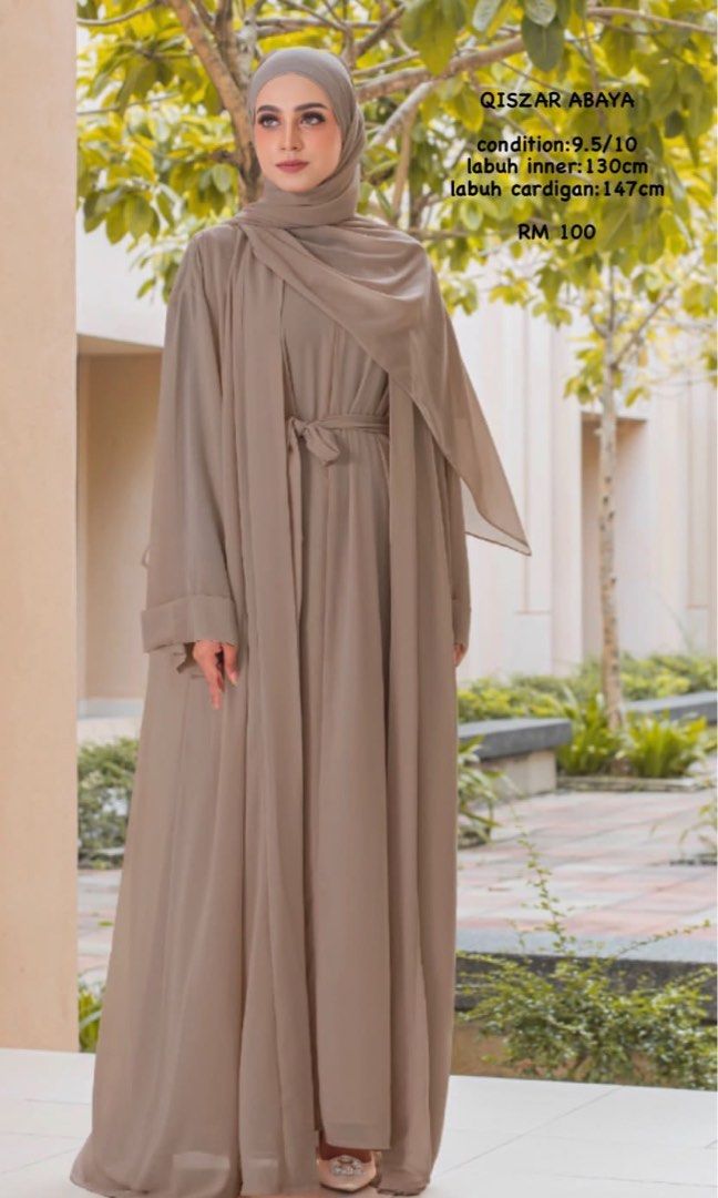 cardigan abaya