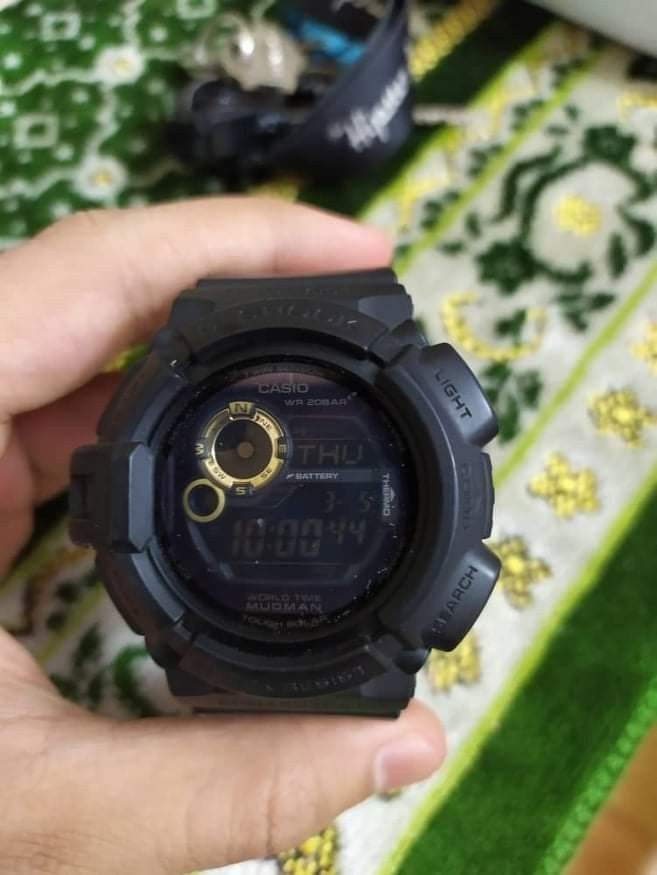 CASIO G Shock Watch Mudman Gold Eye G 9300GB 1 Men s Fashion