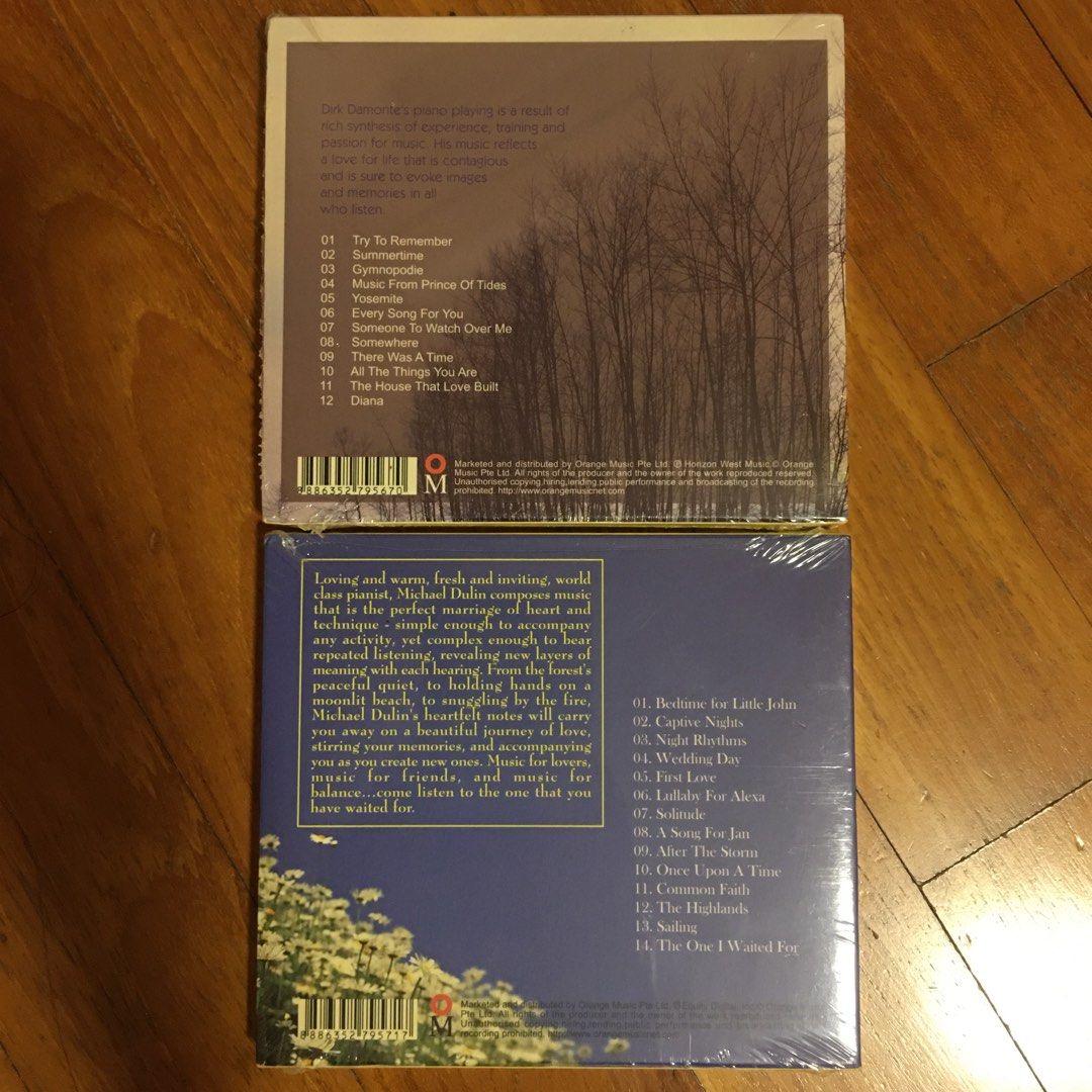 CD ( New age / Jazz / Classical / Acoustic guitar / Irish Songs