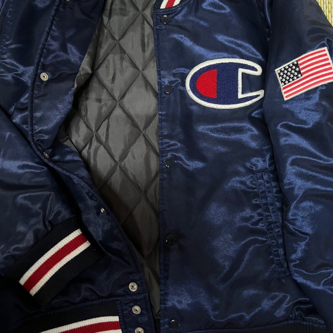 Vtg Champion satin jacket