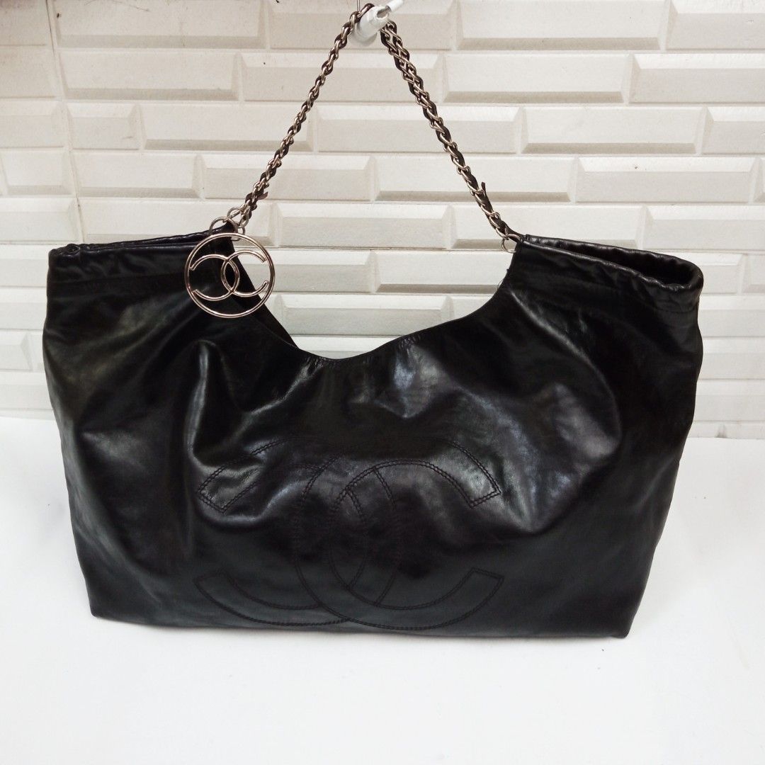 Chanel coco cabas XL black tote/shoulder bag