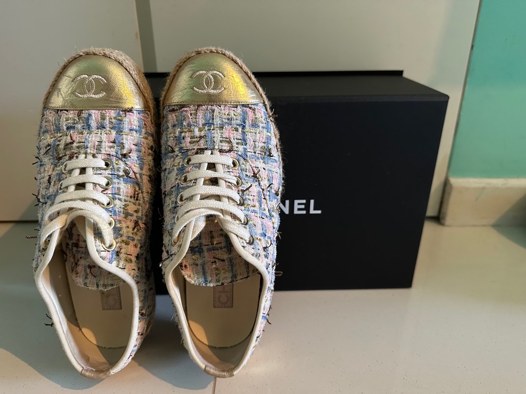 Chanel Sneaker Luxury Sneakers Footwear on Carousell