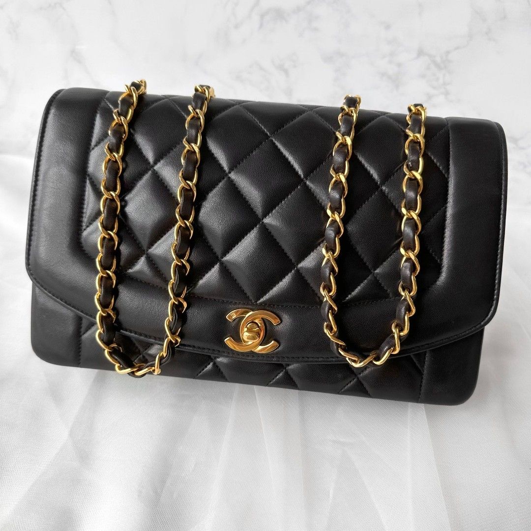 Chanel Diana Small, Luxury, Bags & Wallets on Carousell