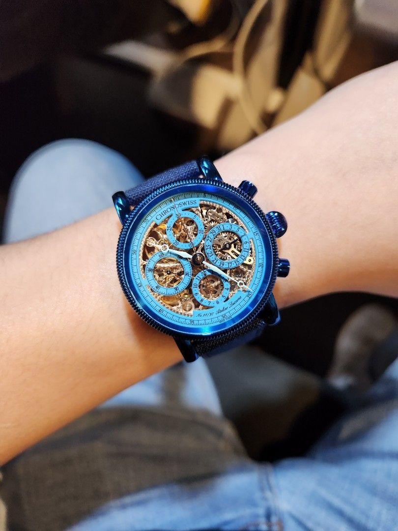 Chronoswiss opus skeleton chronograph top