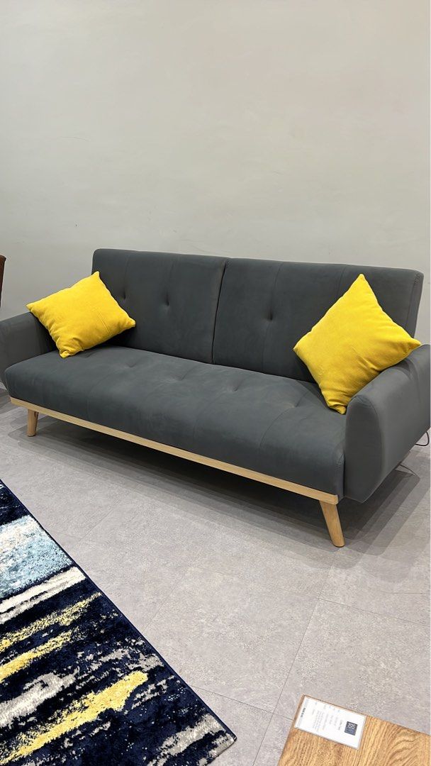 Click Clack Sofabed with Arms & USB port, Furniture & Home Living