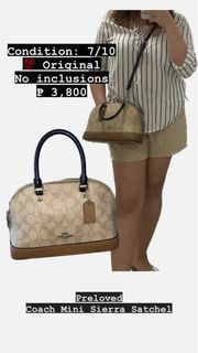Coach Sierra Satchel (Large) 🤩, Luxury, Bags & Wallets on Carousell