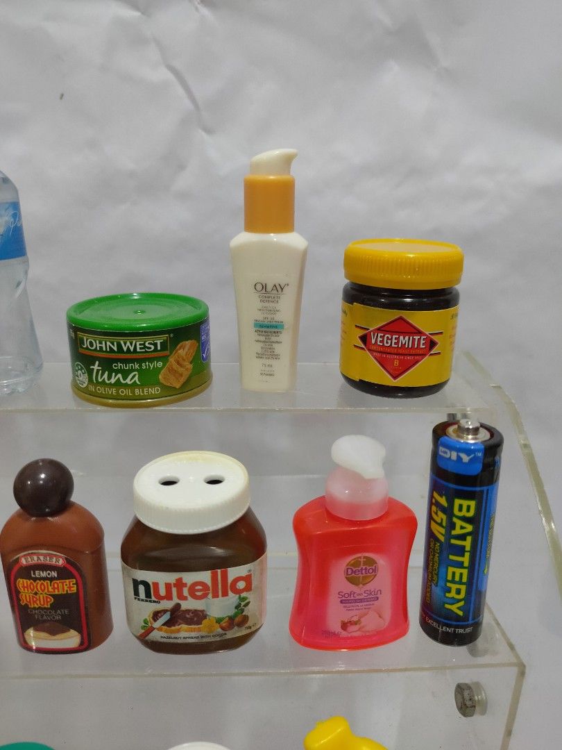 COLES SUPERMARKET FOOD UTENSILS MINIATURE FOR BARBIE LICCA DOLL DIORAMA