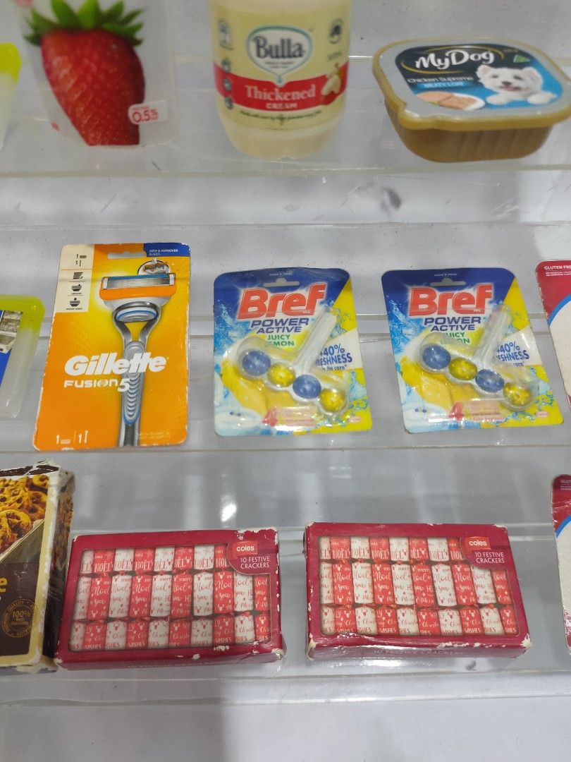 COLES SUPERMARKET FOOD UTENSILS MINIATURE FOR BARBIE LICCA DOLL DIORAMA