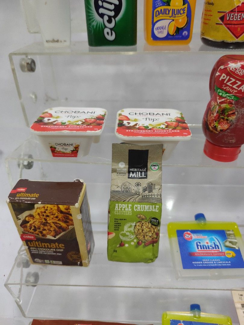 COLES SUPERMARKET FOOD UTENSILS MINIATURE FOR BARBIE LICCA DOLL DIORAMA