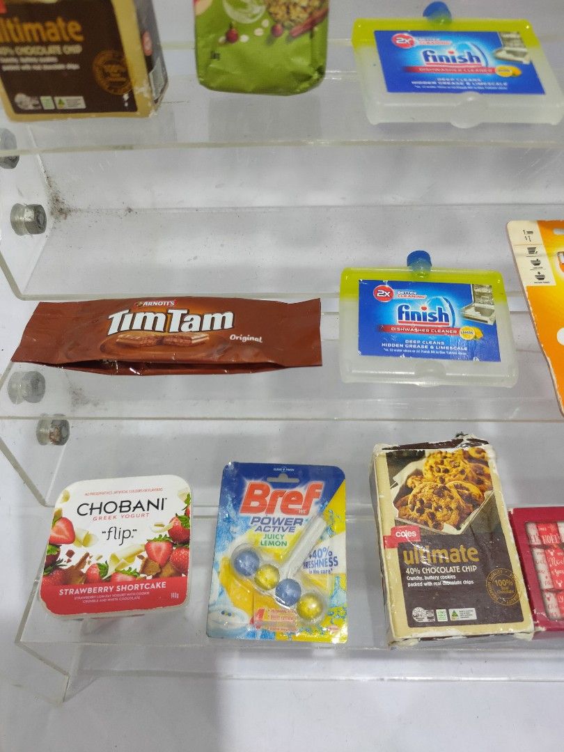 COLES SUPERMARKET FOOD UTENSILS MINIATURE FOR BARBIE LICCA DOLL DIORAMA