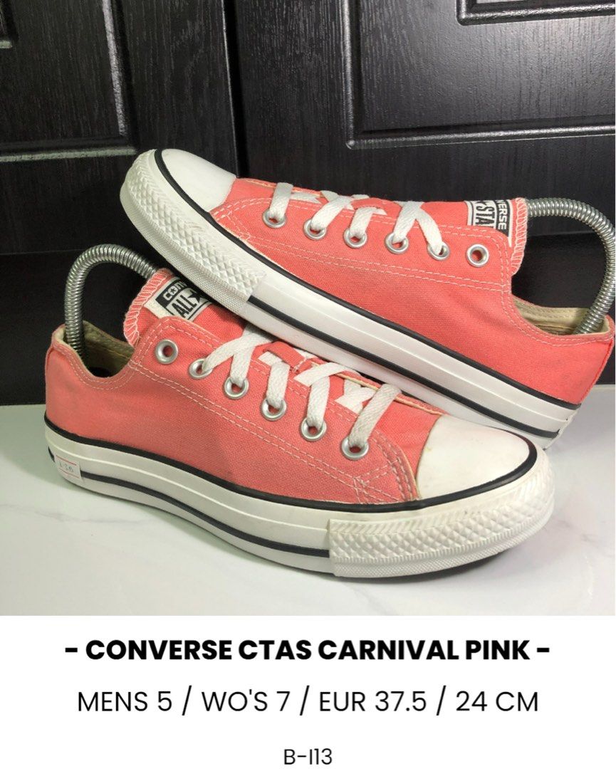 CONVERSE CTAS CARNIVAL PINK Women s Fashion Footwear Sneakers