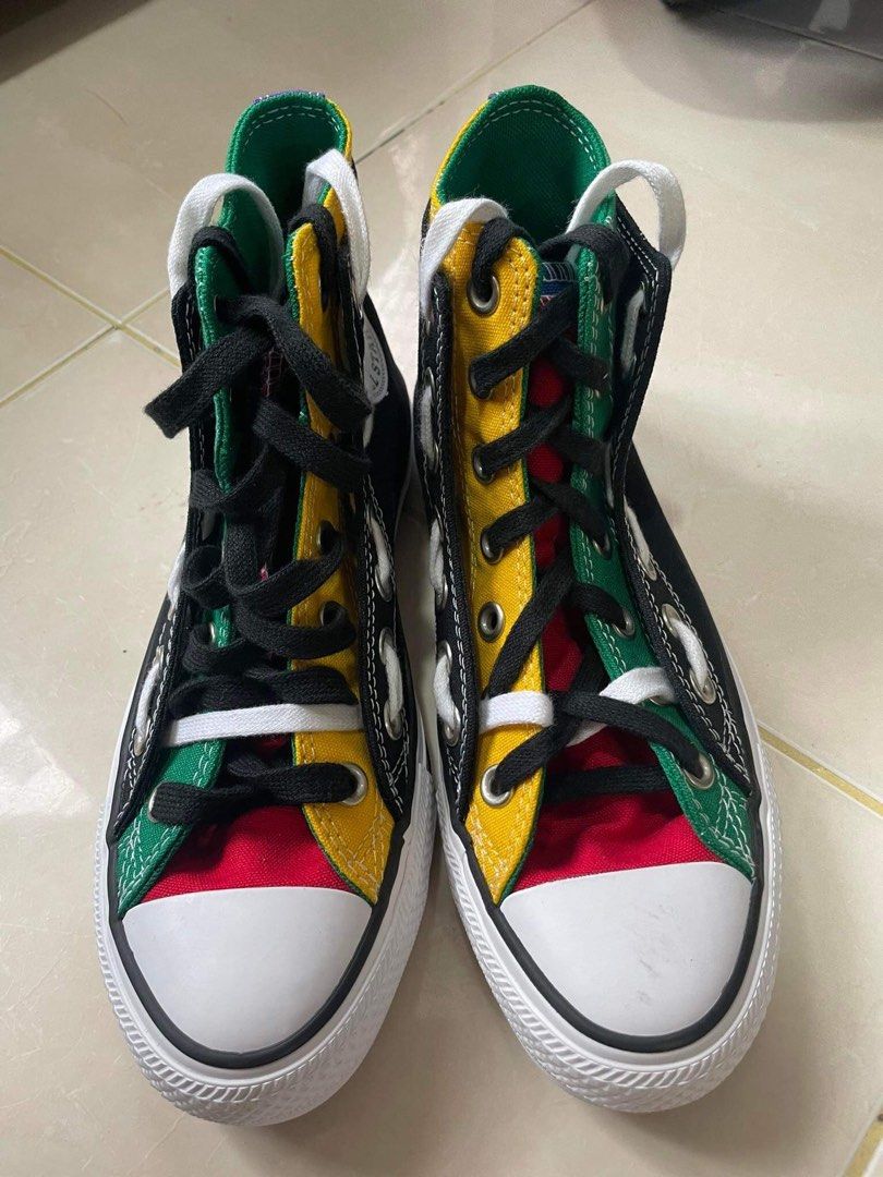 Original Converse hi-cut womens 7.5 (Category: Sneakers) located in Cavite. Submitted by mjvdv (Listing ID 1226333488, Image 3). Description: Original Converse Brand new wala lang po box. See last photo for the size. .