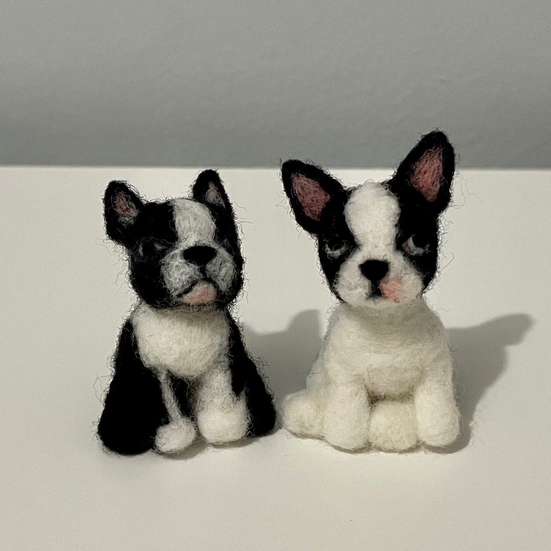 Custom needle-felted dog/plush/craft (Category: Plushies & Soft Toys) located in Santa Rosa. Submitted by ihdstyles (Listing ID 1223283572, Image 2). Description: Opening up commissions for custom needle-felted cuties 💕 - Handmade with wool - Approximately 2.5 inches in height - Price starts at 2,299 and may vary according to details and specs - Three weeks processing time - Perfect keepsake/gift for animal lovers & all things cute! ♥️ Check out