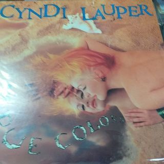 巨星CYNDI LAUPER辛蒂勞波專輯TRUE COLOR黑膠唱片收入WHAY'S GOING ON等港版已拆本無歌詞