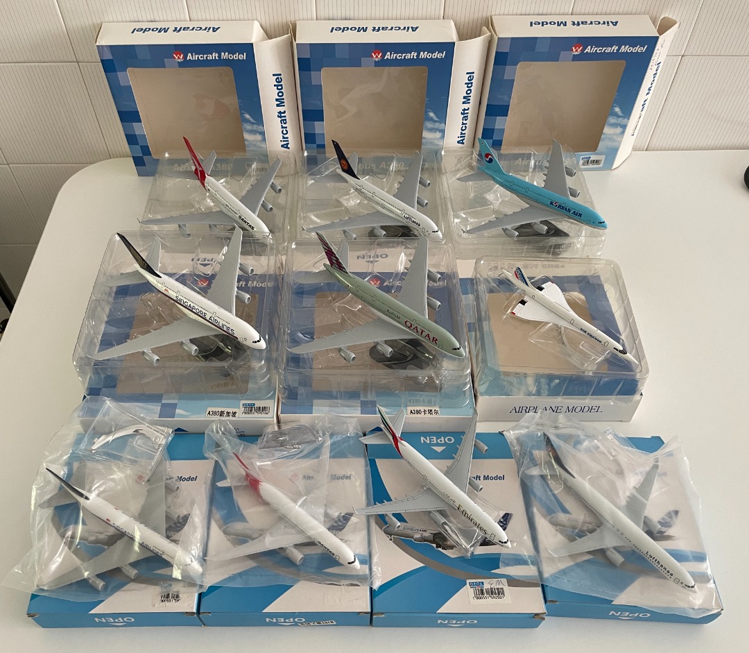 Diecast airplane models (whole lot for 50), Hobbies & Toys, Toys
