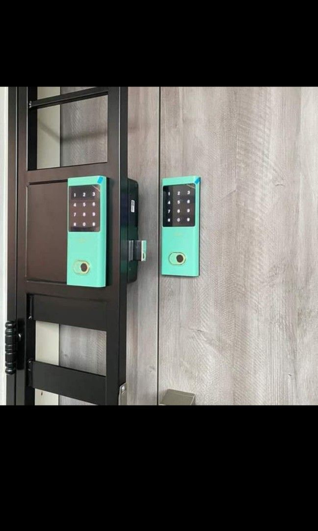 Digital lock Epic 7g best lock for hdb gate doors, Furniture & Home