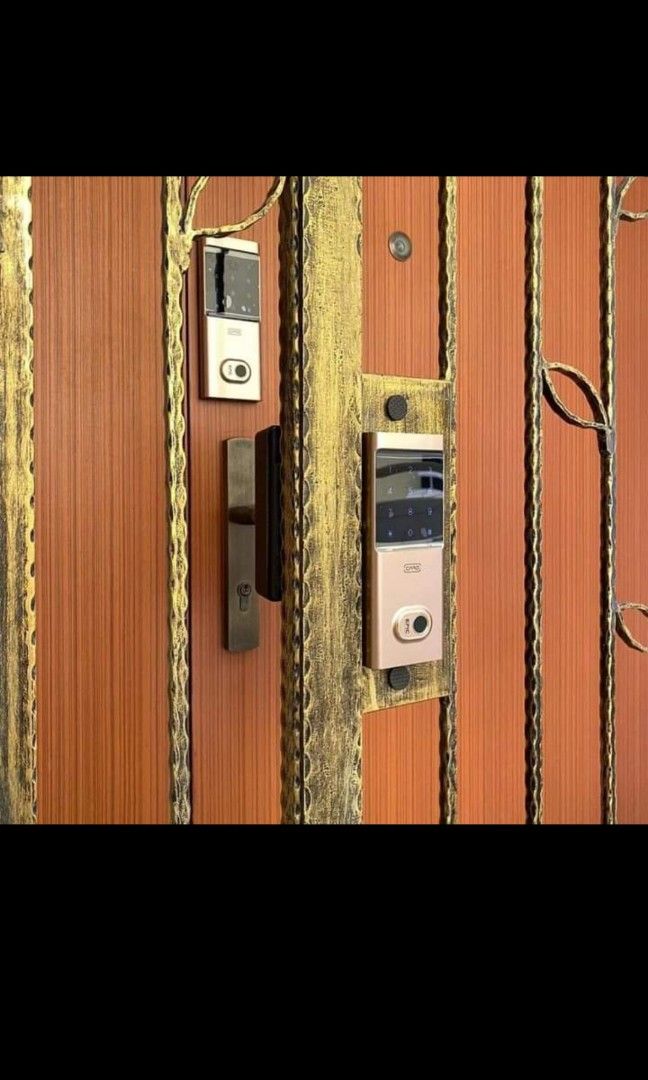 Digital lock Epic 7g best lock for hdb gate doors, Furniture & Home