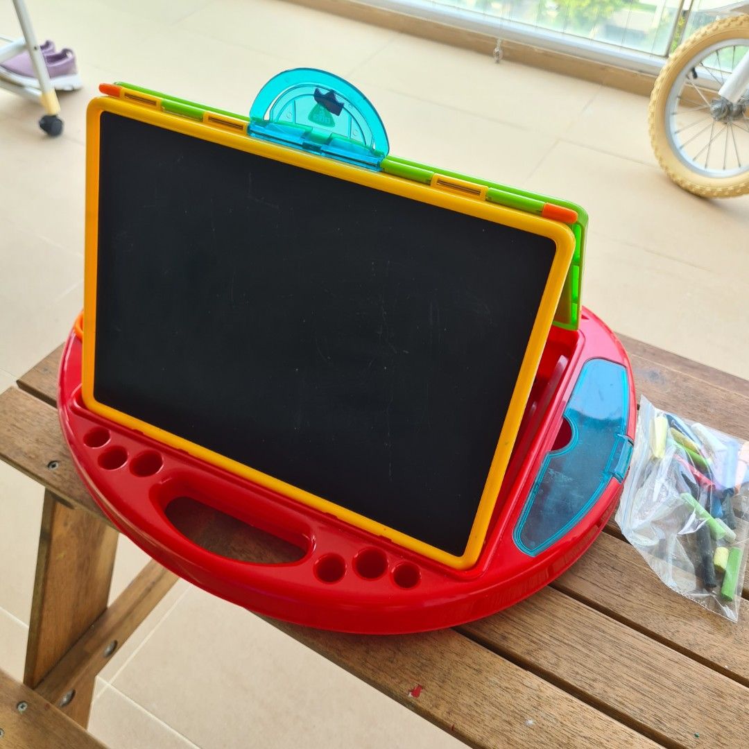 ELC tabletop art centre Whiteboard Blackboard, Hobbies & Toys, Stationery & Craft, Other