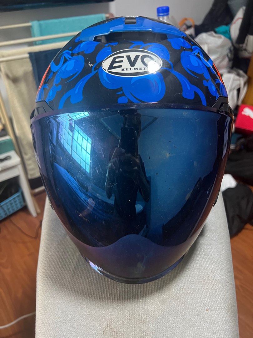 evo-rs9-helmet-size-m-motorcycles-motorcycle-accessories-on-carousell