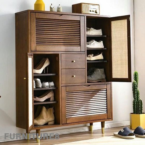 Designer shoe shop cabinet