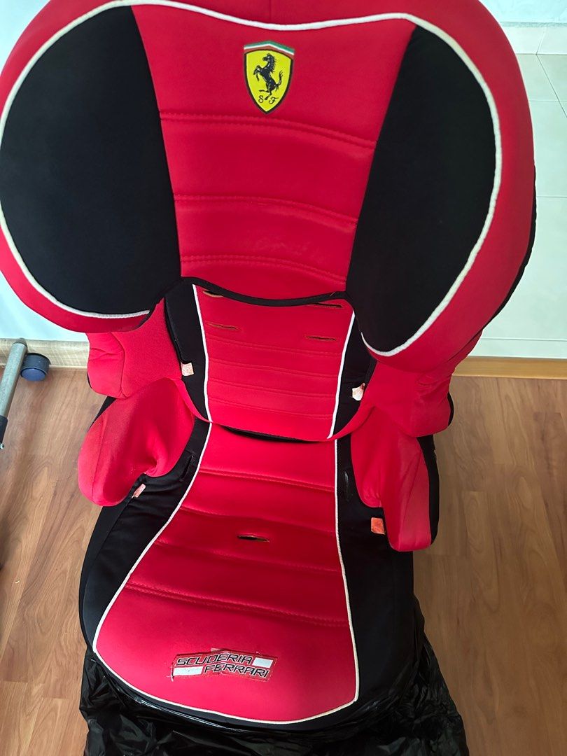 Ferrari booster seat, Babies & Kids, Going Out, Car Seats on Carousell