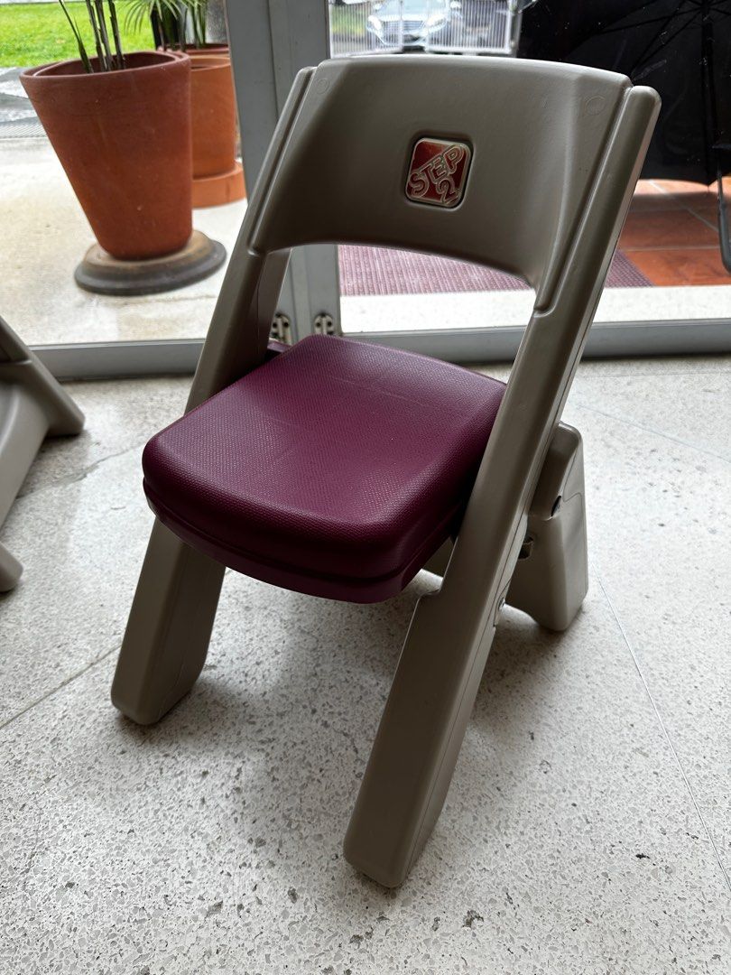 Step 2 folding store chairs