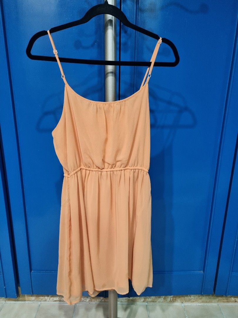 Forever 21 peach dress cheap
