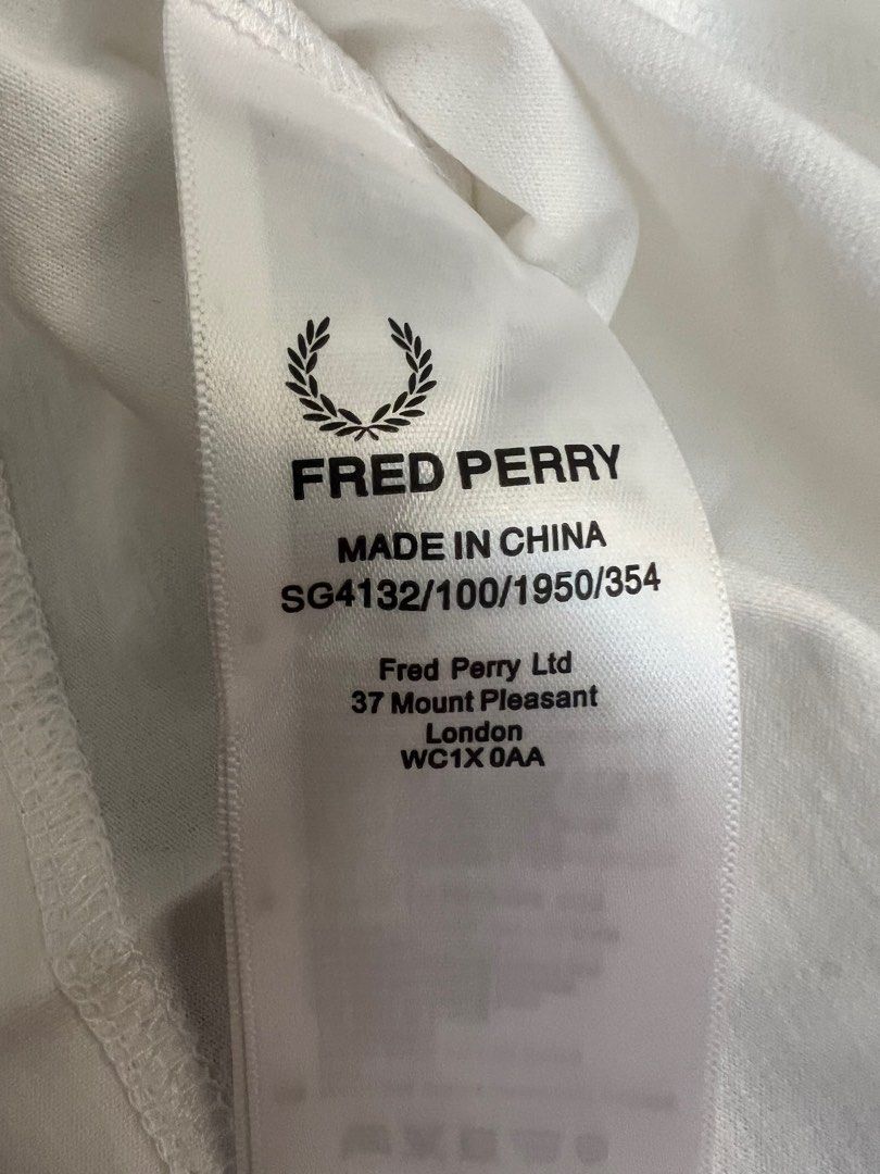 店長大暴走！クリアランスSALE Fred Perry 上衣 x 女裝, ltd 白色