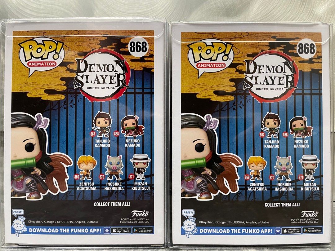 Nezuko Kamado Metallic 868 Demon Slayer Funko pop de segunda mano por
