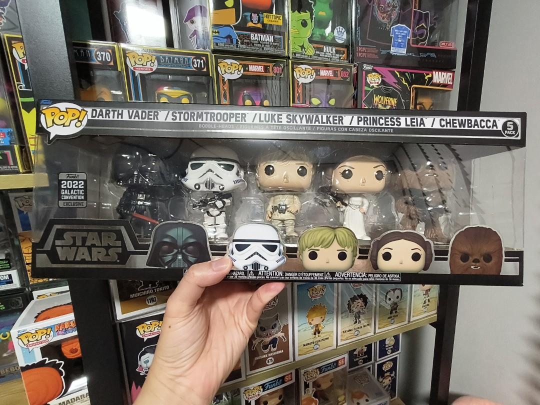 Funko Pop! Star Wars Galactic Convention 2022 5-Pack 