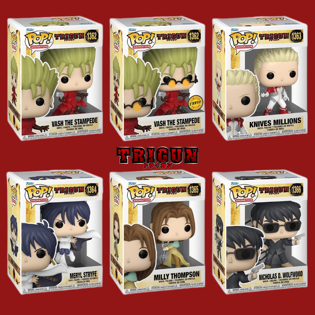Funko Pop! Trigun Pop!, Hobbies & Toys, Toys & Games on Carousell