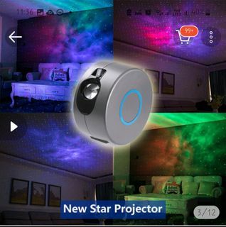 Galaxy Projector (BTS JK background during weverse live)