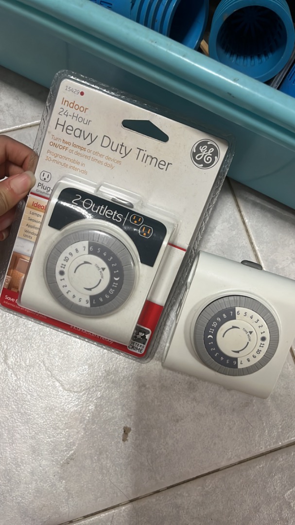 GE heavy duty timer 24hour indoor, TV & Home Appliances, Electrical