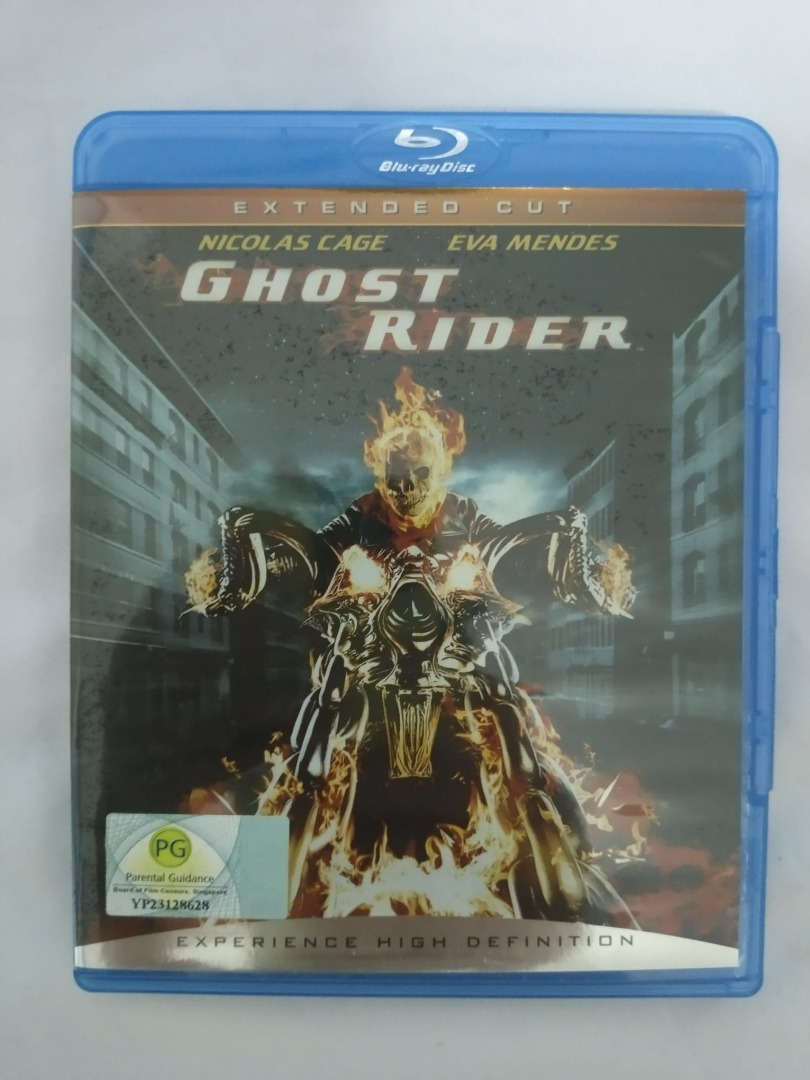 Ghost Rider Blu Ray movie, Hobbies & Toys, Music & Media, CDs & DVDs on ...