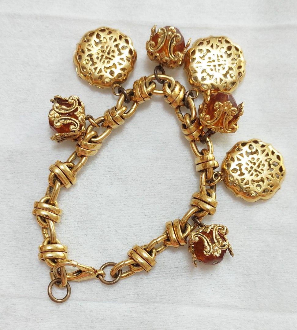 Gold colour clearance bracelet