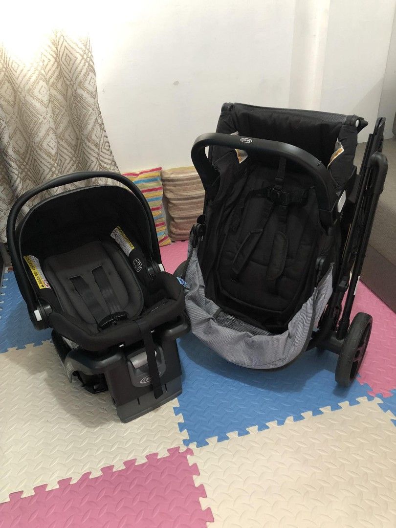Graco 3 in 1 Stroller, Babies & Kids, Going Out, Strollers on Carousell