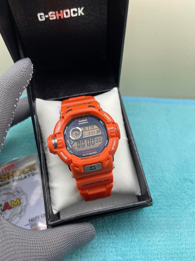 Gshock Riseman GW 9200R 4 Multi Band