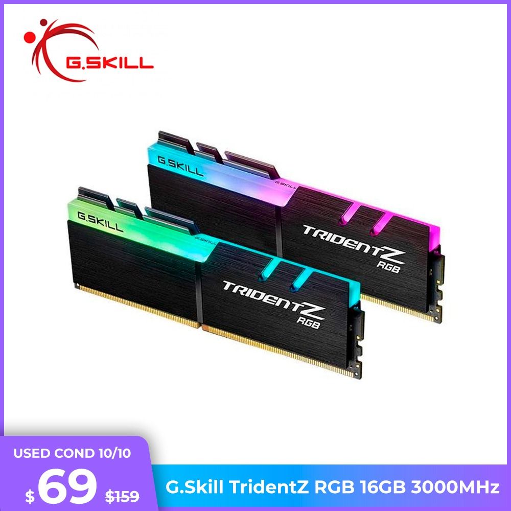 G skill trident z rgb 3000mhz hot sale