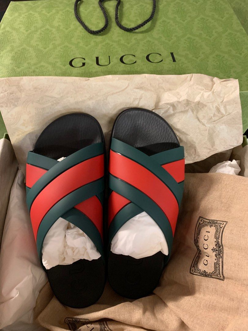 Gucci Agrado Slide Sandal Men s Fashion Footwear Flipflops and