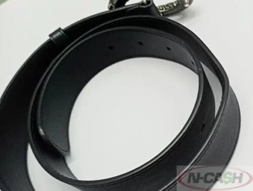 GUCCI Dionysus Crystal Calfskin Leather Buckle Belt