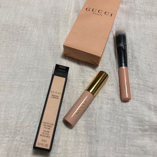 Gucci mini mascara and brush