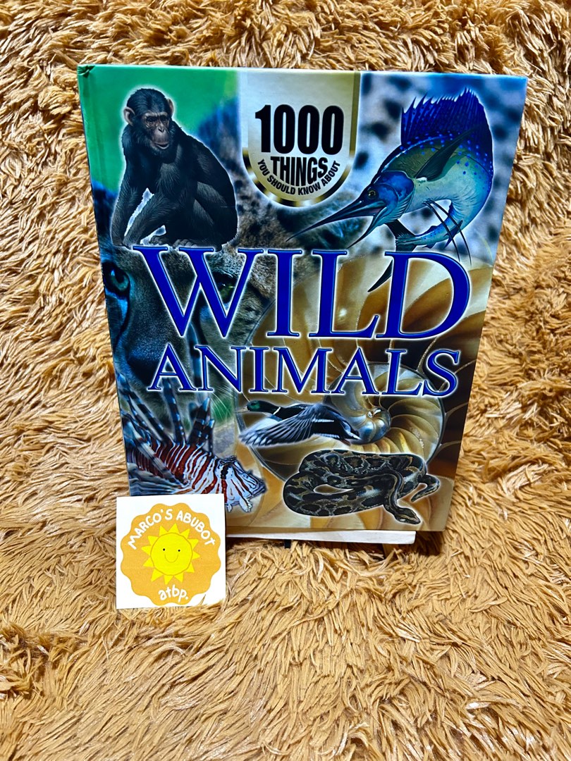 HC Wild Animals Reference Book Brand New on Carousell