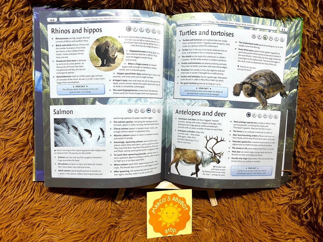 HC Wild Animals Reference Book Brand New on Carousell