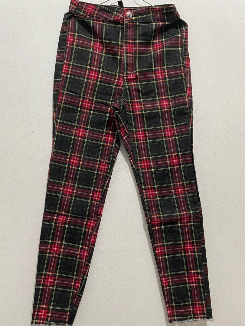 H M Tartan Pants