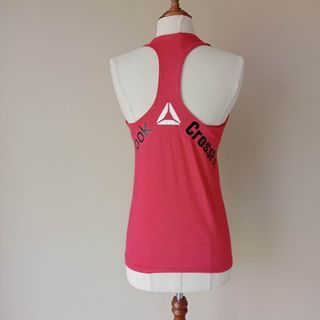 hot pink reebok crossfit sports top