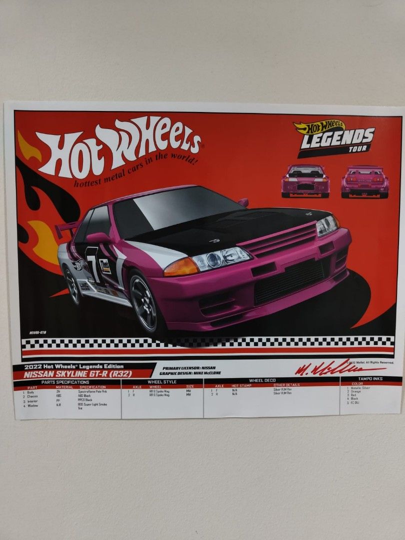 Legend R32 Hot Wheels R32 Legend Tour, Hobbies & Toys, Toys & Games on Carousell