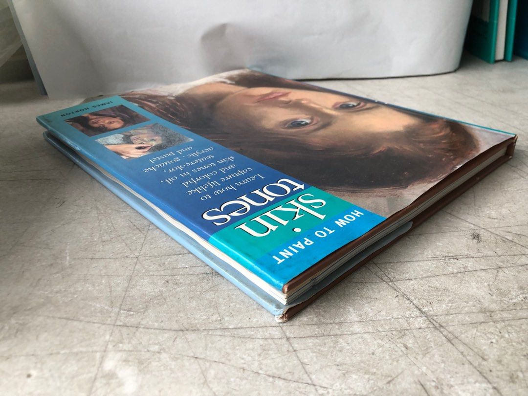 How to Paint Skin Tones by James Horton 1995 HB, Hobbies & Toys, Books