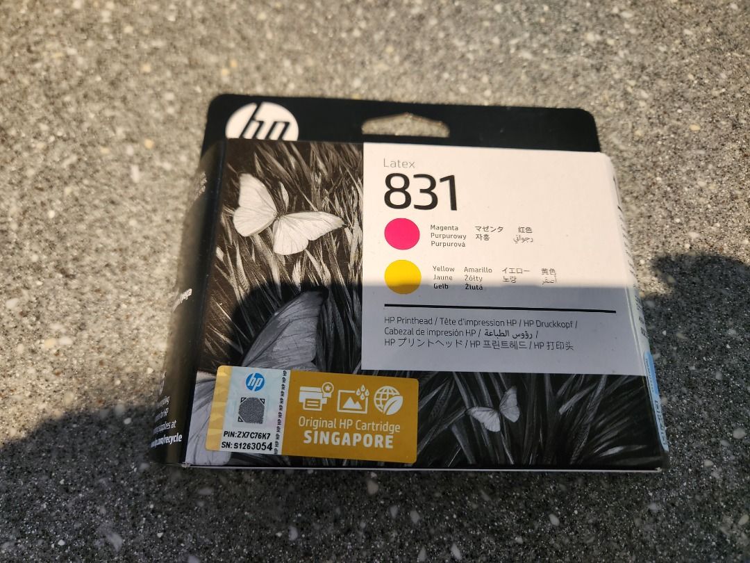 HP 831 Yellow/Magenta ORIGINAL HP Printhead for HP Latex 100, 300 and ...
