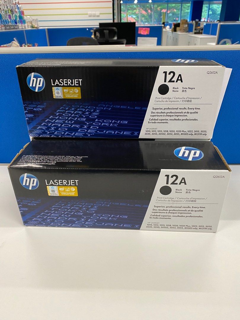 HP Printer Cartridge 12A, Computers & Tech, Printers, Scanners ...