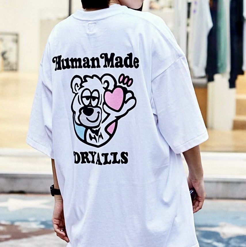 HUMAN MADE GDC GRAPHIC T-SHIRT #1 WHITE-